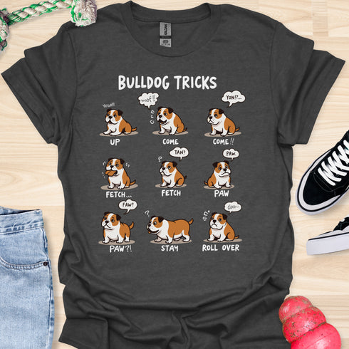 Bulldog tricks - V6 - Silly T-Shirt